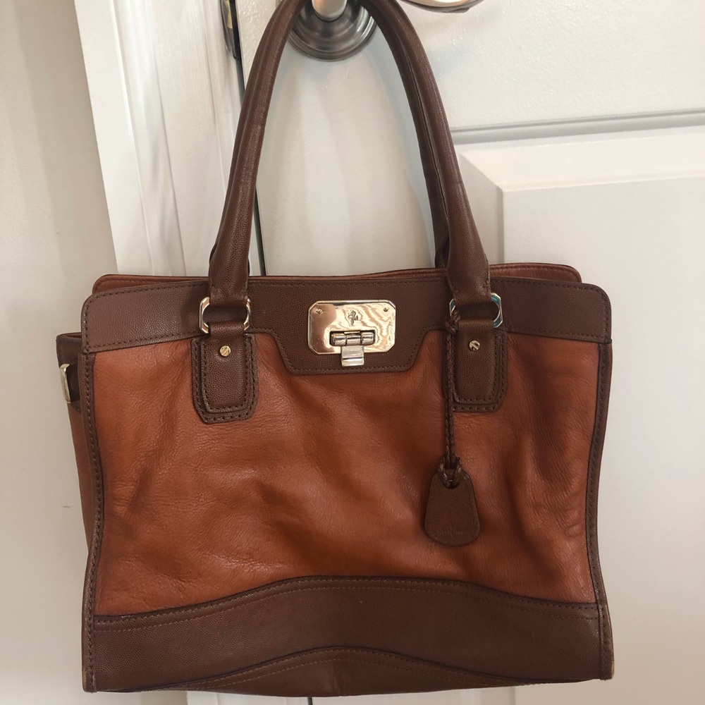 Cole Haan Brown Leather Tote